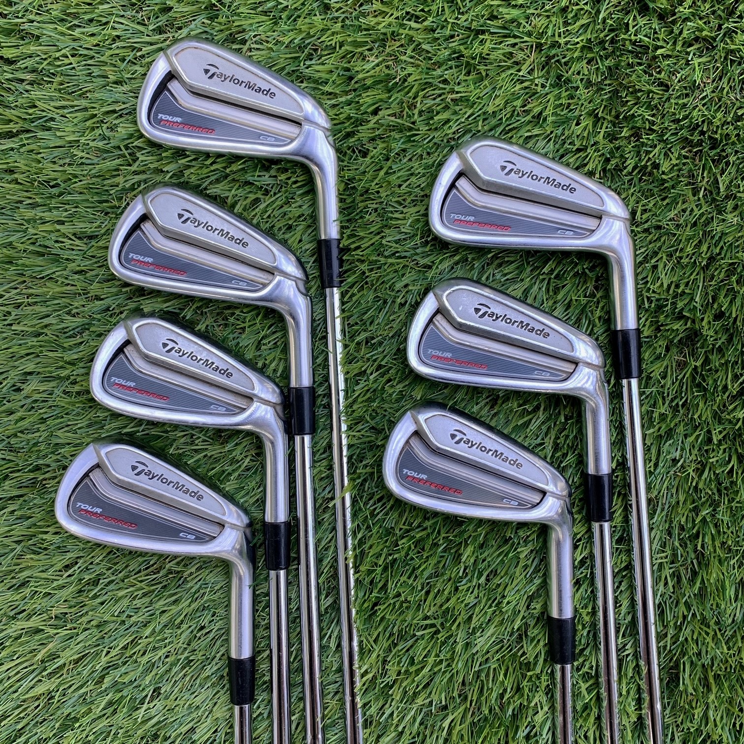 used taylormade tour preferred irons